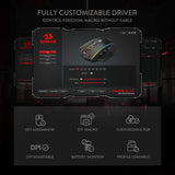 Redragon M686 Ratón Inalámbrico para Juegos, 16000 DPI Ratón para J...