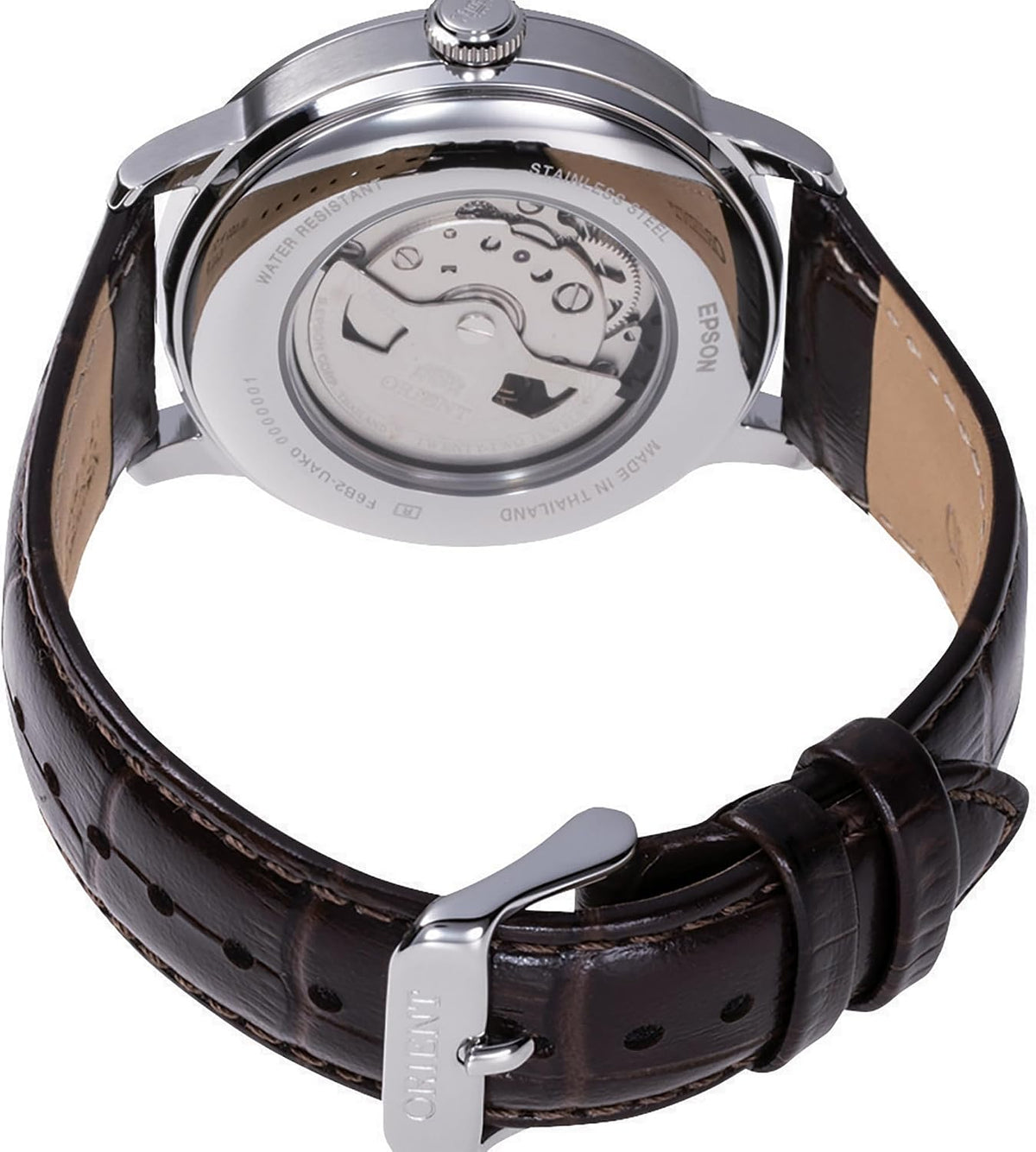 Orient Classic Bambino Sun & Moon – Reloj de Pulsera Mecánico Clásico Automático y de Remonte Manual para Hombres