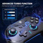 YUYIU Controlador Inalámbrico para Gaming para PC, Switch, Steam Deck, Android, iOS