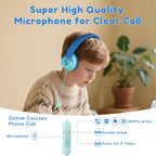 Candy Bila Auriculares con cable para niños, para la escuela, sobre la