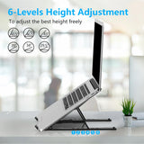 Gogoonike Soporte ajustable para laptop elevador portátil