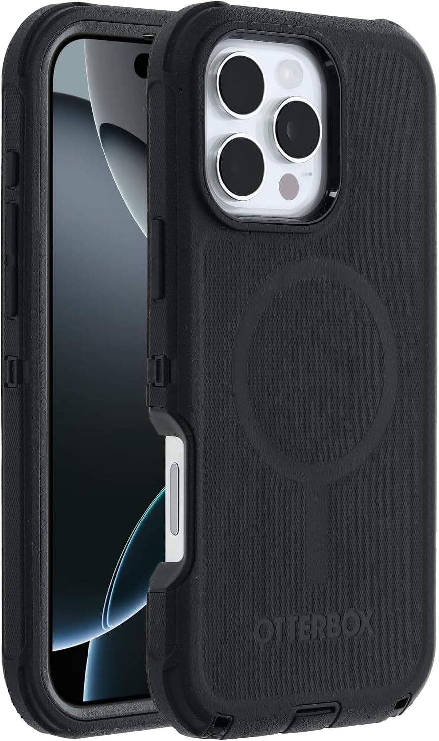 OtterBox Funda Defender Series para iPhone 16 Pro Max - Negro