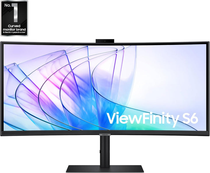 Samsung ViewFinity (S65VC) Series Ultra-WQHD Monitor curvo para com...