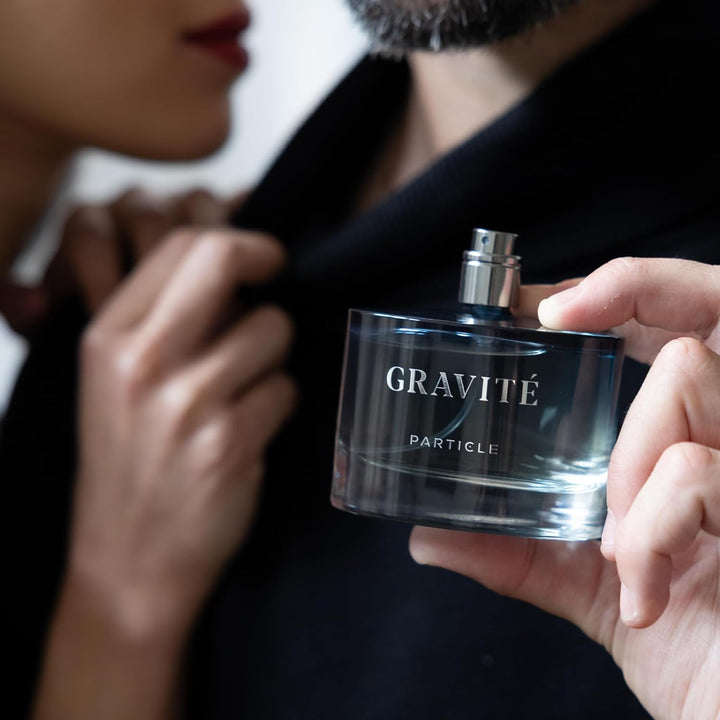 Particle Gravité Colonia Spray para hombres, aroma fresco de larga...