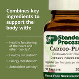 Standard Process Cardio-Plus - Apoyo antioxidante - Suplemento para...