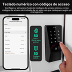 Wyze Cerradura de palma, cerradura de puerta inteligente con reconocimiento de vena de palma, cerraduras inteligentes de entrada sin llave para puerta delantera, teclado, bloqueo automático