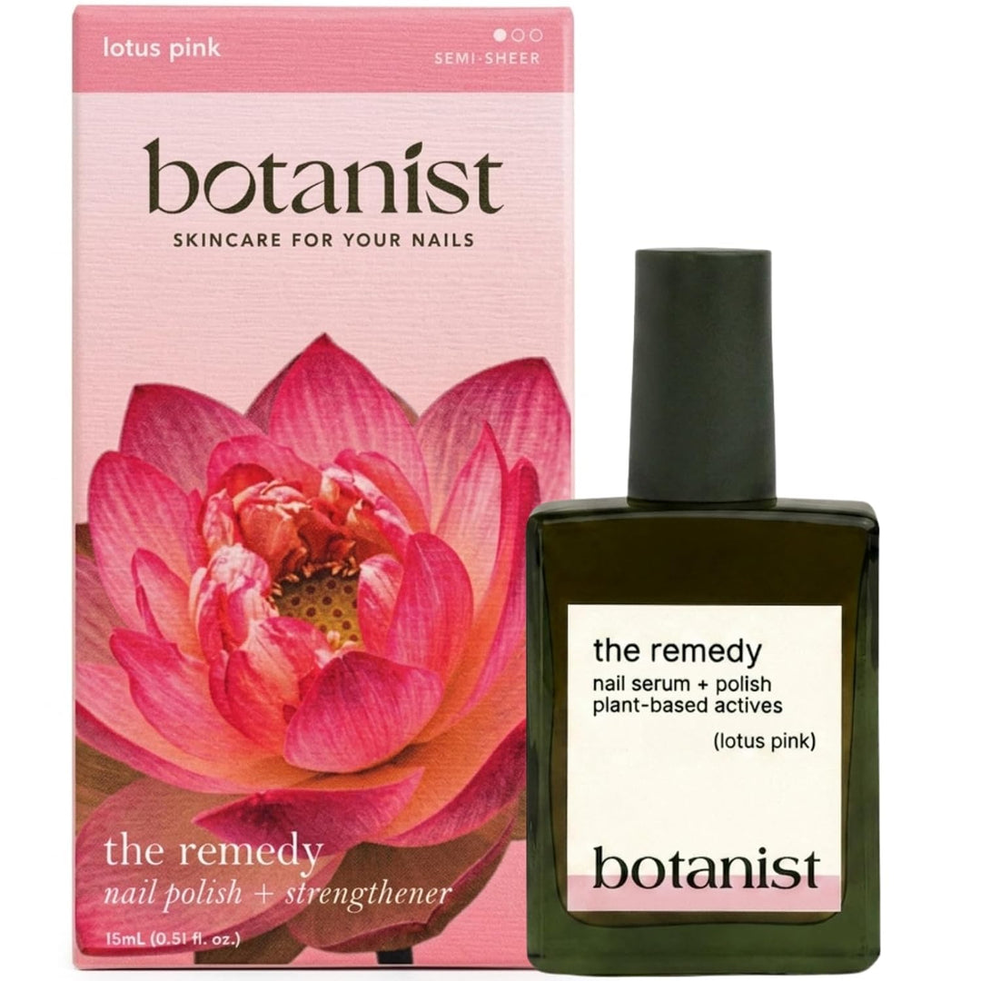 Botanist The Remedy - Esmalte fortalecedor de uñas, repara y endure...