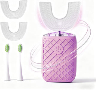 yeklike Sonic Electric - Cepillo de dientes en forma de U para adul...