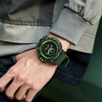 Reloj para Hombre AIMES Deportivo al Aire Libre a Prueba de Agua Militar con Fecha, Función Múltiple, Pantalla LED, Alarma, Cronómetro y Tácticas para Hombres