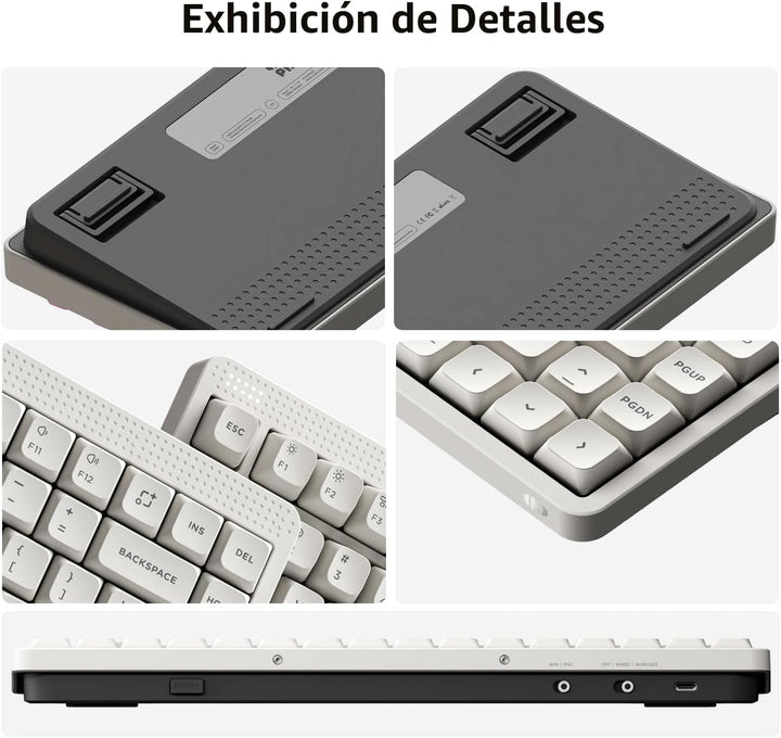 nuphy Node75 Teclado Mecánico Inalámbrico, Teclado Personalizado de...