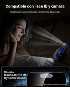 UNBREAKcable Protector de Pantalla de Privacidad para iPhone 16, Paquete de 2