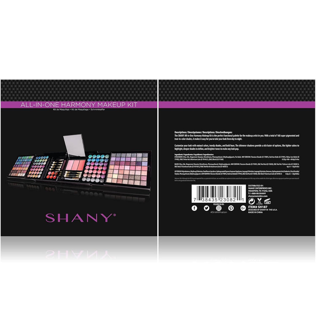 SHANY Set de Maquillaje Todo en Uno Harmony - Combinación de Colore...