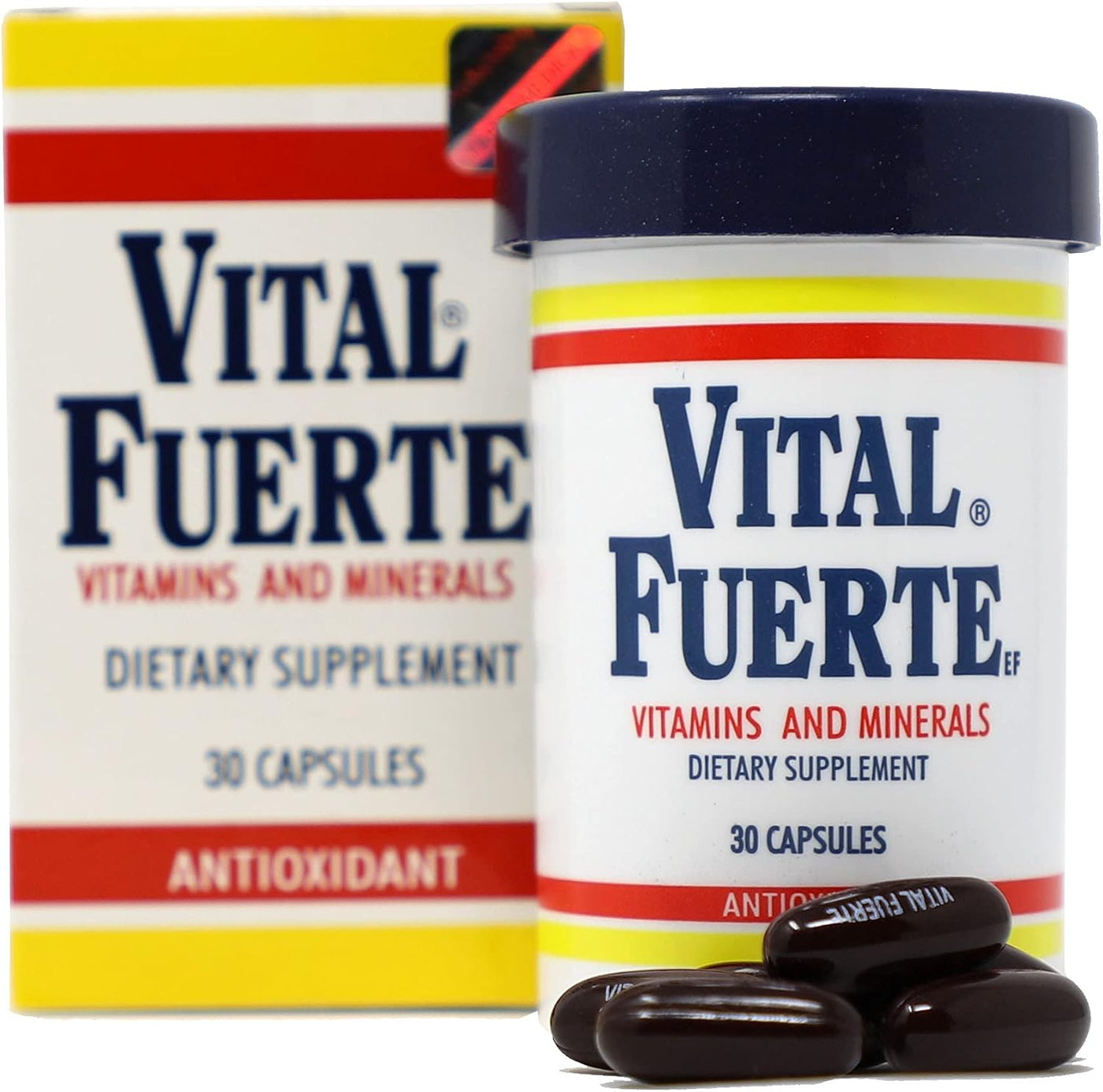 Vital Fuerte, Vitaminas y Minerales, Antioxidante, Suplemento alime...