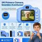 Cámara infantil para niños y niñas de 3 a 10 años, video 1080P