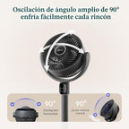 LEVOIT Ventilador de pie para dormitorio, ventilador de pedestal os...