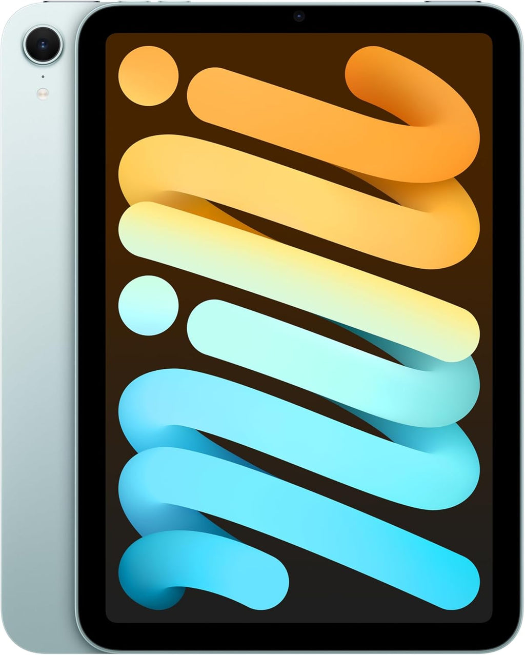 Apple iPad mini (A17 Pro): Apple Intelligence, pantalla de retina líquida de 8.3 pulgadas, 128 GB, Wi-Fi 6E, cámara frontal de 12 MP/trasera de 12 MP, Touch ID, duración de la batería durante todo el día, color azul