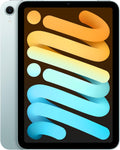 Apple iPad mini (A17 Pro): Apple Intelligence, pantalla de retina líquida de 8.3 pulgadas, 128 GB, Wi-Fi 6E, cámara frontal de 12 MP/trasera de 12 MP, Touch ID, duración de la batería durante todo el día, color azul