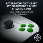 Razer Raiju V3 Pro - Control inalámbrico esports para PS5 y PC, Blanco