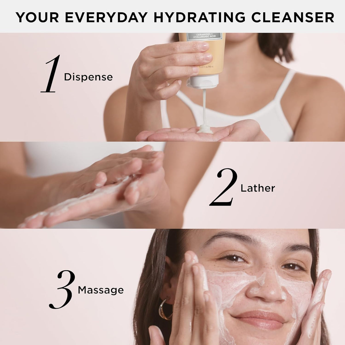 IT Cosmetics Confianza en un limpiador - Lavado facial hidratante c...