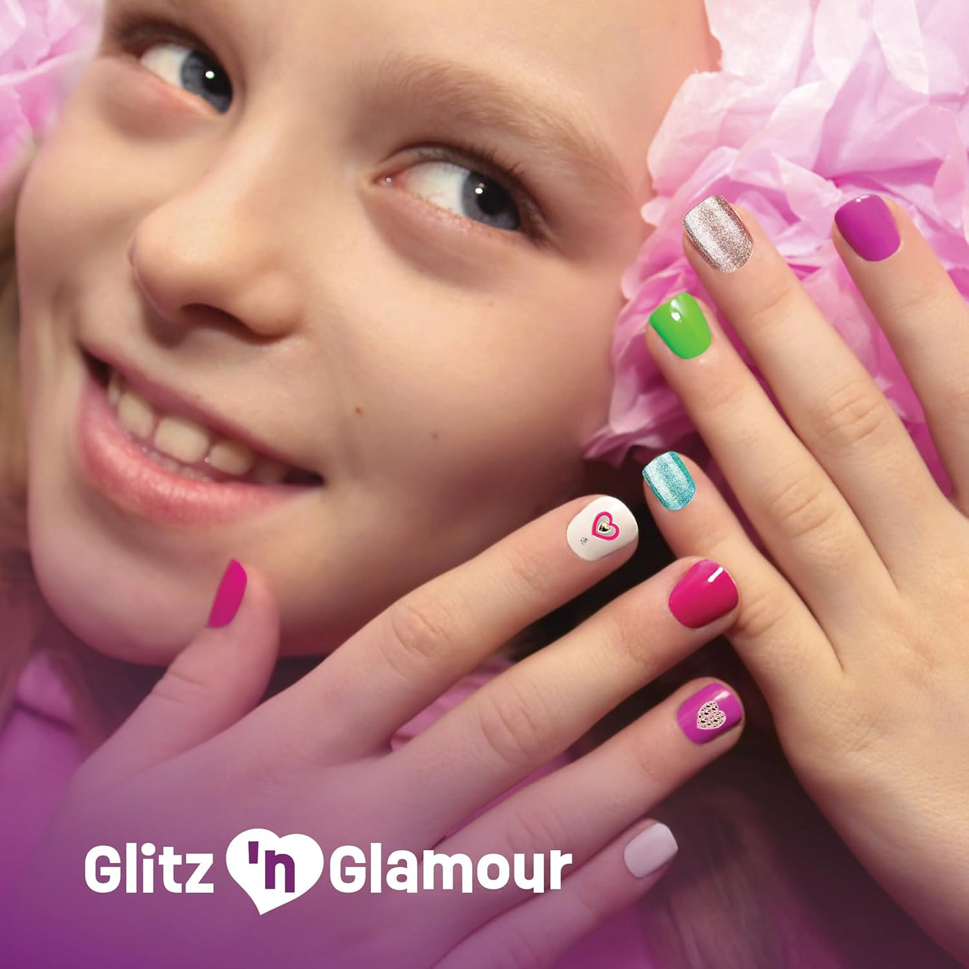 Estudio de arte de uñas para niñas regalo de cumpleaños