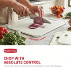 Rubbermaid Juego de tablas de cortar reversibles de fibra de trigo de 3 piezas, tablas de cortar para cocina, aptas para lavavajillas, esquinas antideslizantes, ligeras y fáciles de almacenar, tabla