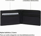 TUMI - Alpha Slim Billetera Individual Billetera para Hombres - Negro, Negro -
