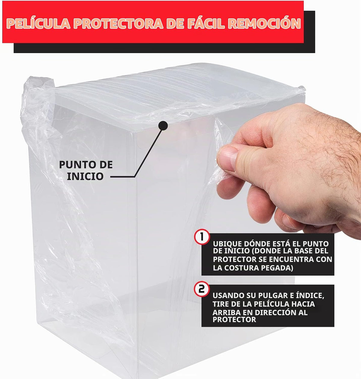 EVORETRO Funda protectora para figuras de acción de Nendoroid – Protector de caja de plástico transparente para buena sonrisa, Hololive, Jujutsu Kaisen, figuras de Kirby – Vitrina coleccionable a prueba de polvo para coleccionistas