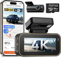 70mai Cámara de tablero A810 Lite 4K frontal y trasera, 5GHz Wi-Fi 6 DashCam, cámara de automóvil acceso remoto 4G LTE, seguimiento GPS, visión nocturna HDR, modo de estacionamiento 24H, control de
