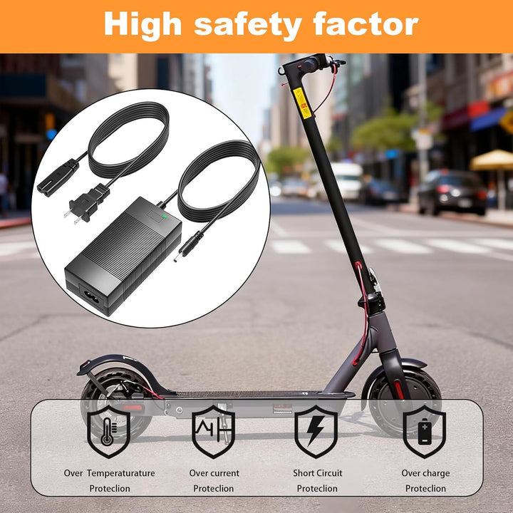 Cargador de 42V para Hiboy S2 36V batería de iones de