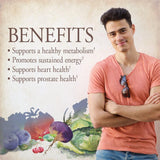 Garden of Life Organics Multivitamínico de alimentos enteros para h...