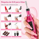 Kit de uñas acrílicas de 58 piezas para principiantes con todo, 3 c...