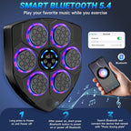 Máquina de boxeo de música para adultos, punzonadora montada en la pared