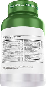 Herbtonics Whole Food Vitaminas adolescentes para energía, concentr...