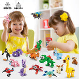 30 paquetes de recuerdos de fiesta de animales para niños