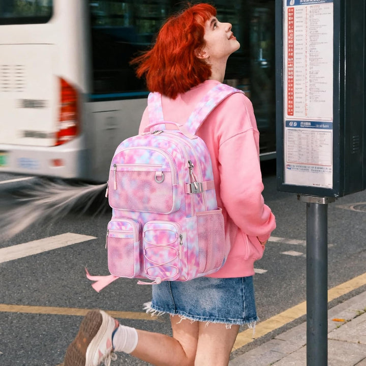 Mochila Lohol de Bolsillos Múltiples para Viajes Universitarios, Mo...