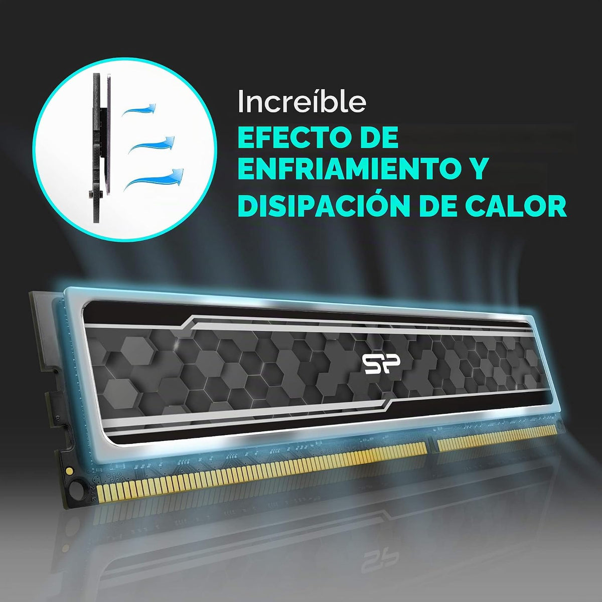 Silicon Power Value Gaming DDR4 RAM 16GB (2x8GB) 3200MHz (PC4 25600...