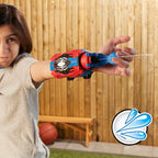 Marvel Spider-Man Real Webs Ultimate Web Blaster, lanzador 2 en 1, juguete de juego de rol, disfraz de Spider-Man, juguetes de Spider-Man para niños de 5 años en adelante