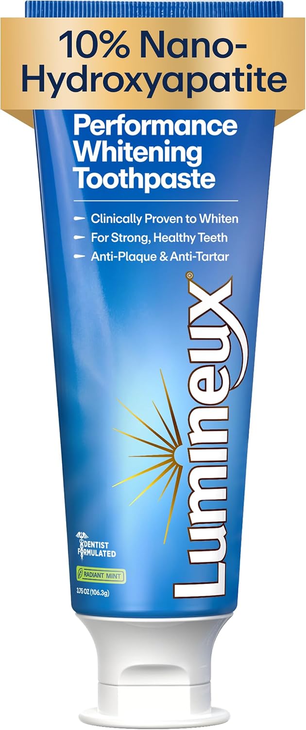 Lumineux Pasta de dientes blanqueadora 10% Nano hidroxiapatita, 3.7...