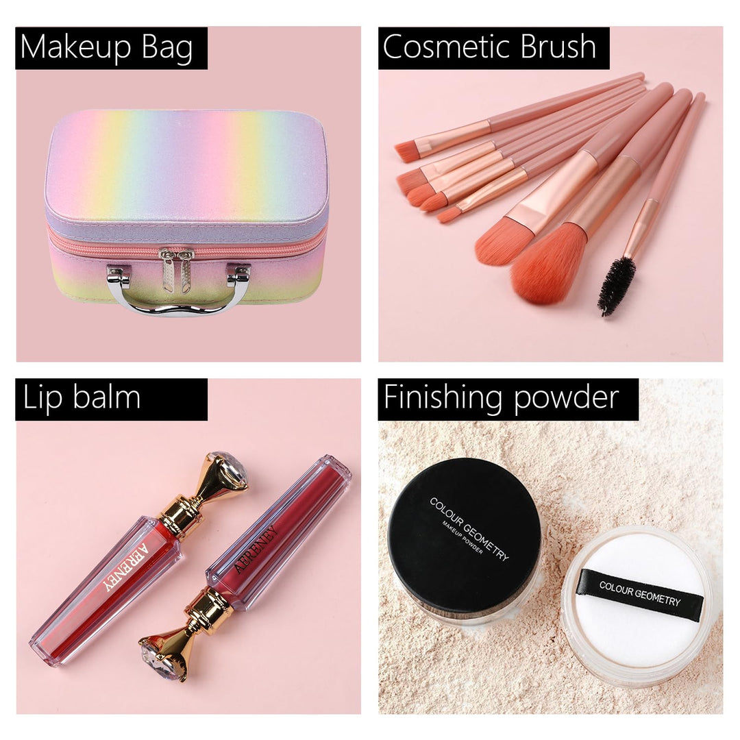 Delymol Kit de maquillaje todo en uno para adolescentes \u2013 Somb...