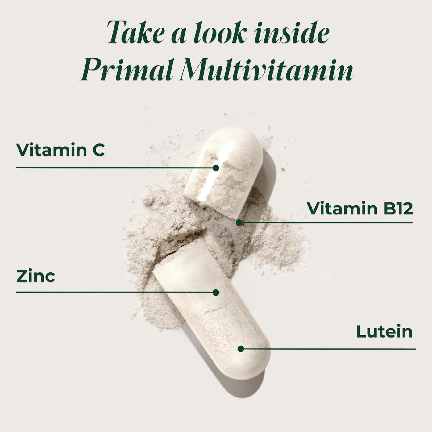 Primal Harvest Primal Multivitamin - Suplemento diario de multivita...