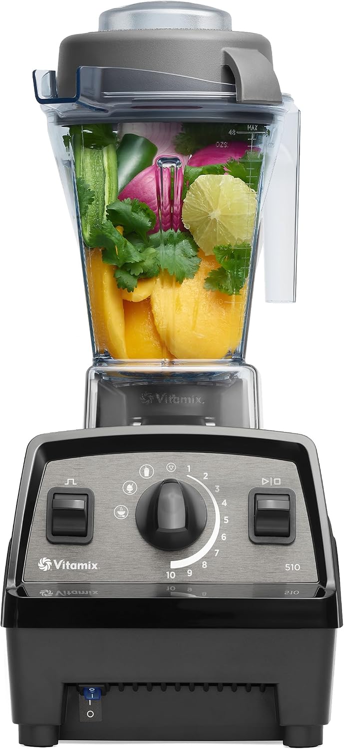Licuadora Vitamix Propel Series 510 de grado profesional, 3 programas, negro