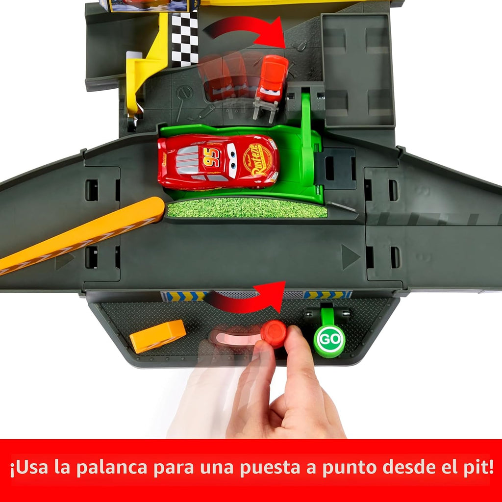 Mattel Disney and Pixar Cars Piston Cup Action Speedway Playset set de acción