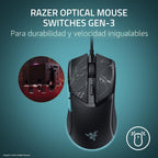 Ratón Razer Cobra con cable para juegos: 58g ultra ligero - Interru...