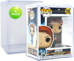 Paquete de 4 fundas protectoras Funko Pop, caja de exhibición apilable de