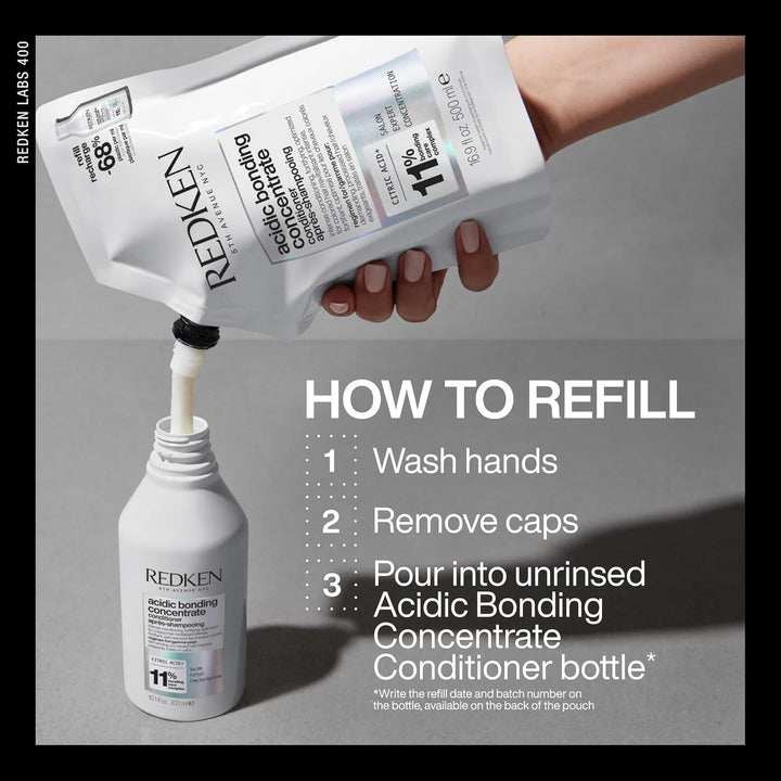 Redken Acidic Bonding Concentrate Conditioner For Damaged Hair Repa...