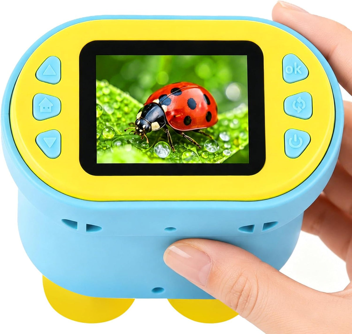 Microscopio de mano para niños - Microscopio HTVRONT 1000X Kids Microscope