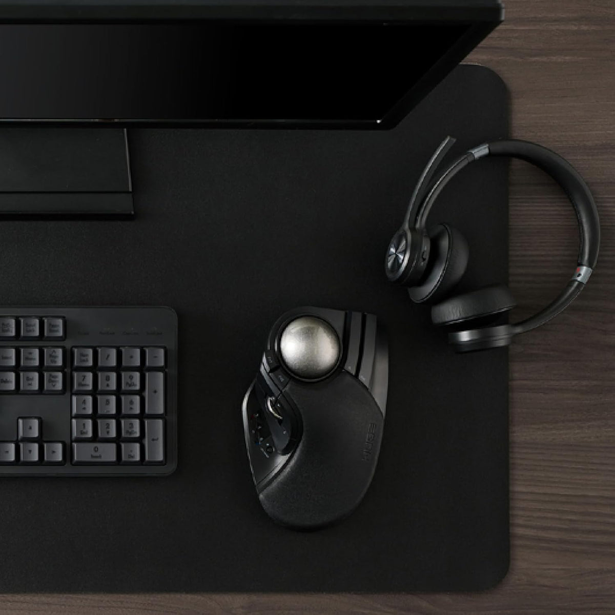 ELECOM Huge Plus ratón trackball inalámbrico, bola grande ergonómic...