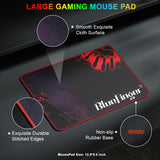 Conjunto de teclado y ratón RGB para juegos BlueFinger con retroilu...
