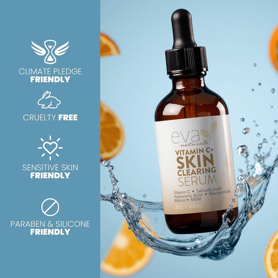 Suero de vitamina C para rostro con retinol y ácido salicílico \u20...