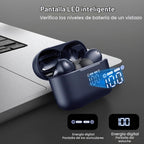 TOZO Auriculares inalámbricos T20 97H Playtime, estuche de pantalla LED de